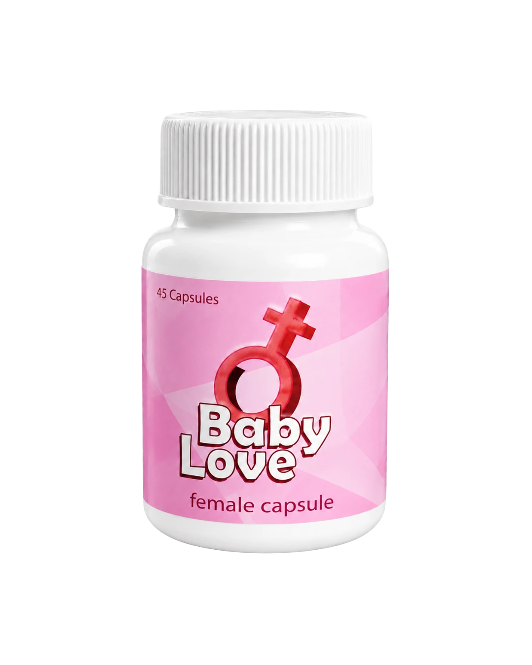 female fertility supplement bottle