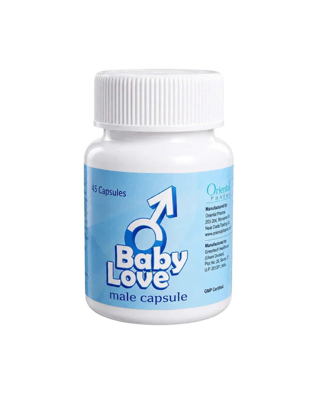male fertility supplement bottle